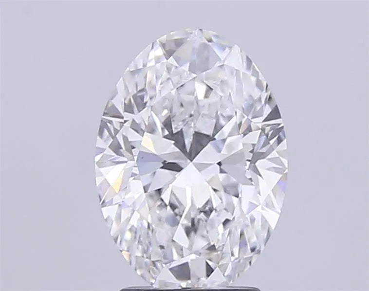2.91ct Oval Lab Grown Diamond (Colour E, Clarity VVS2, IGI Certified)