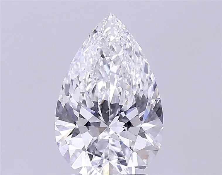 2.91ct Pear Lab Grown Diamond (Colour D, Clarity VVS2, IGI Certified)