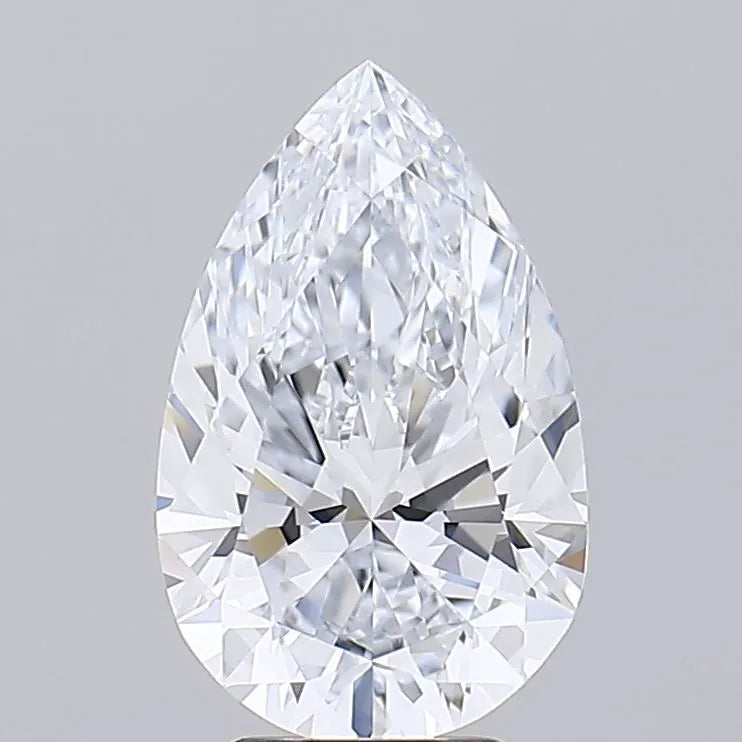2.91ct Pear Lab Grown Diamond (Colour E, Clarity VVS1, IGI Certified)