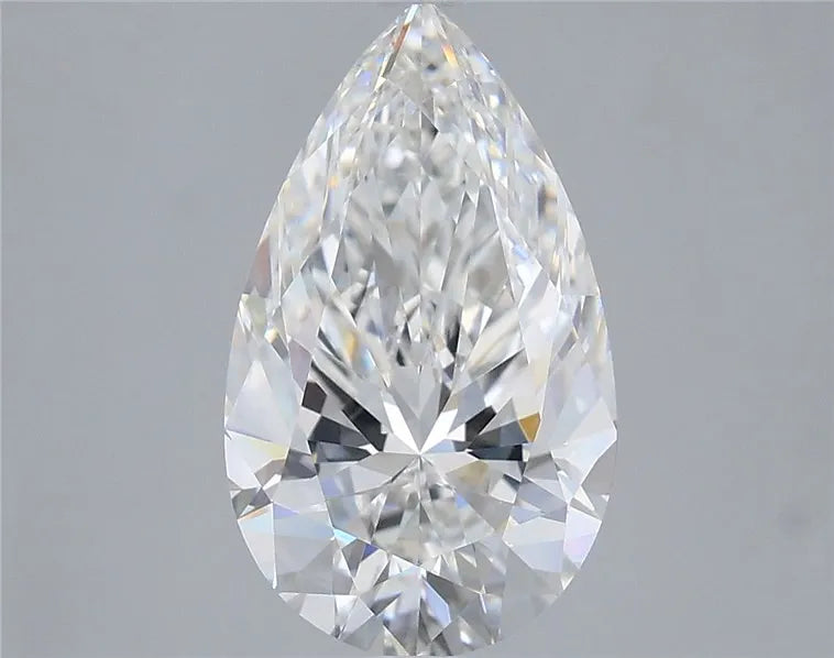 2.91ct Pear Lab Grown Diamond (Colour E, Clarity VVS2, IGI Certified)