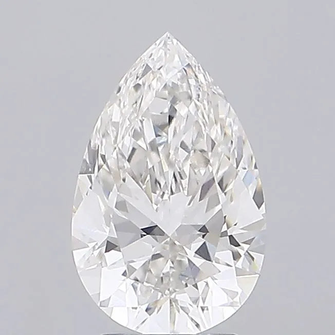 2.91ct Pear Lab Grown Diamond (Colour G, Clarity VVS2, IGI Certified)