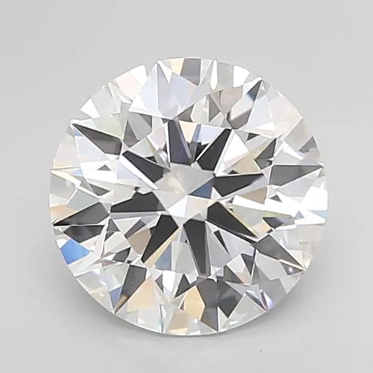 2.91ct Round Lab Grown Diamond (Colour D, Clarity VVS1, Cut EX, GIA Certified)