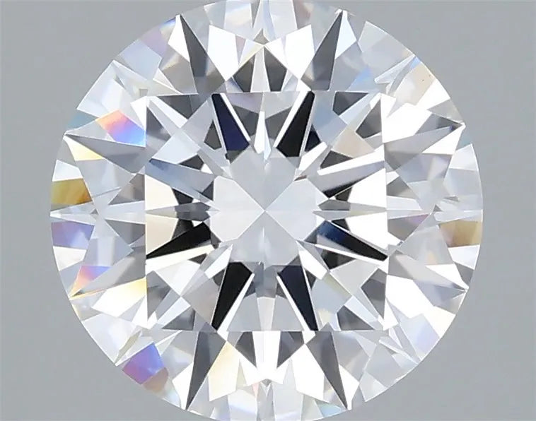 2.91ct Round Lab Grown Diamond (Colour D, Clarity VVS2, Cut EX, IGI Certified)
