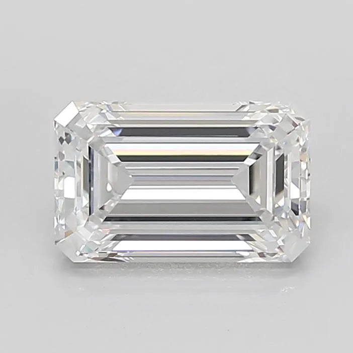 2.92ct Emerald Lab Grown Diamond (Colour D, Clarity FL, IGI Certified)
