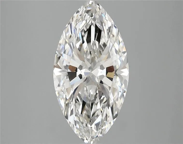 2.92ct Marquise Lab Grown Diamond (Colour G, Clarity VVS2, IGI Certified)