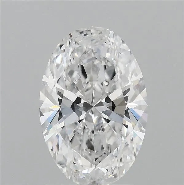2.92ct Oval Lab Grown Diamond (Colour D, Clarity FL, IGI Certified)