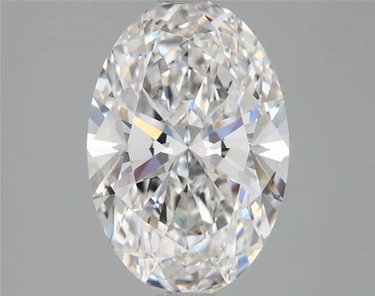 2.92ct Oval Lab Grown Diamond (Colour F, Clarity VVS2, IGI Certified)