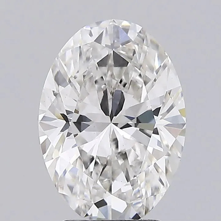 2.92ct Oval Lab Grown Diamond (Colour G, Clarity VS1, IGI Certified)