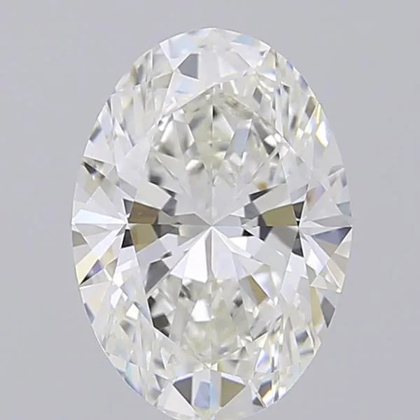2.92ct Oval Lab Grown Diamond (Colour G, Clarity VVS2, IGI Certified)