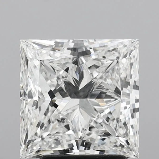 2.92ct Princess Lab Grown Diamond (Colour E, Clarity VVS1, IGI Certified)