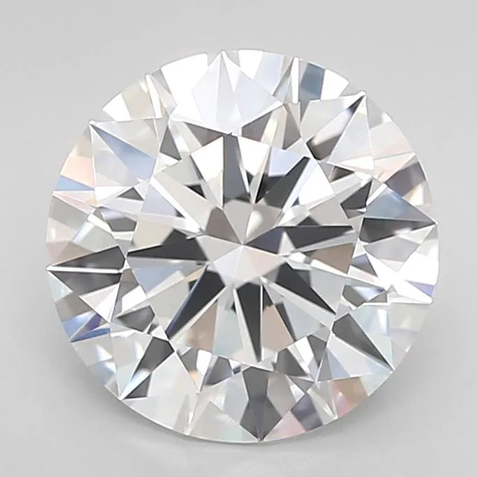 2.92ct Round Lab Grown Diamond (Colour D, Clarity IF, Cut ID, IGI Certified)
