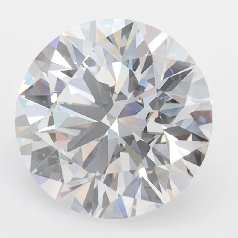 2.92ct Round Lab Grown Diamond (Colour D, Clarity VVS1, Cut ID, IGI Certified)