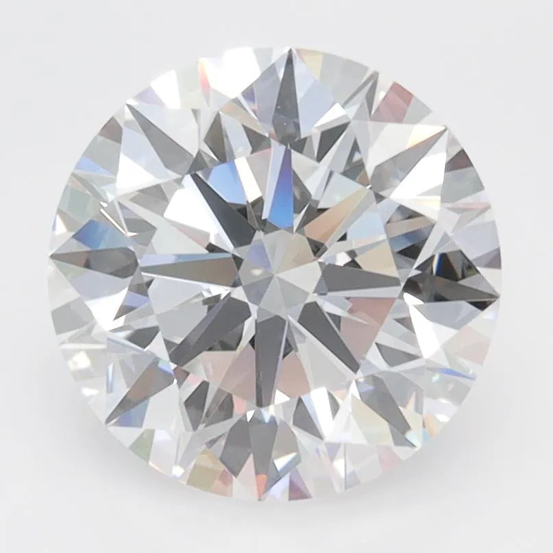 2.92ct Round Lab Grown Diamond (Colour D, Clarity VVS1, Cut ID, IGI Certified)