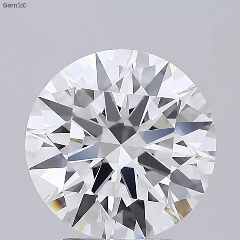 2.92ct Round Lab Grown Diamond (Colour F, Clarity VS1, Cut ID, IGI Certified)