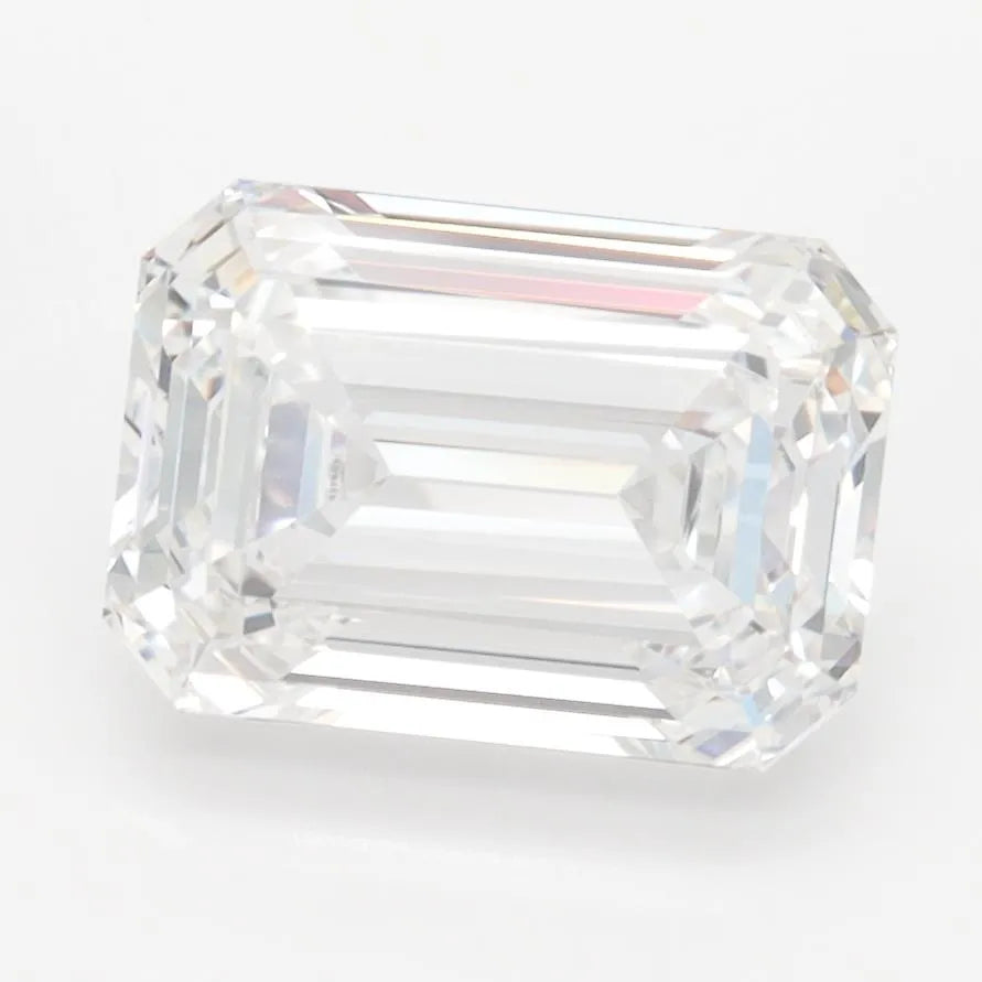2.93ct Emerald Lab Grown Diamond (Colour E, Clarity VVS1, IGI Certified)