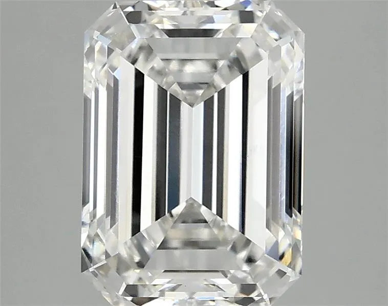 2.93ct Emerald Lab Grown Diamond (Colour F, Clarity VVS2, IGI Certified)