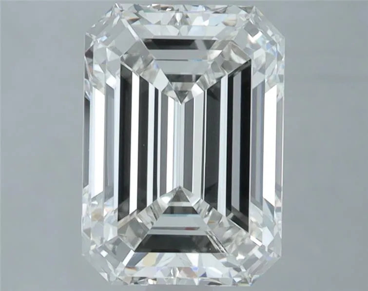 2.93ct Emerald Lab Grown Diamond (Colour G, Clarity VVS2, IGI Certified)