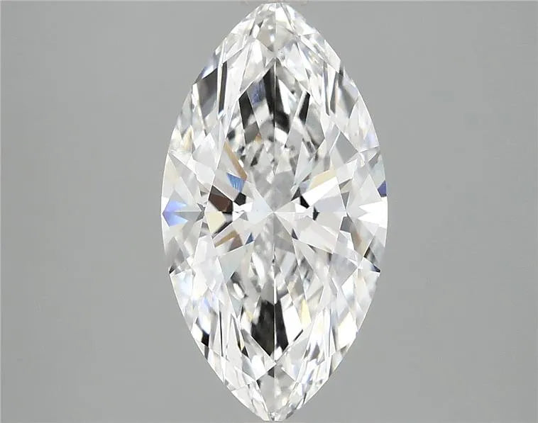 2.93ct Marquise Lab Grown Diamond (Colour F, Clarity VVS2, IGI Certified)
