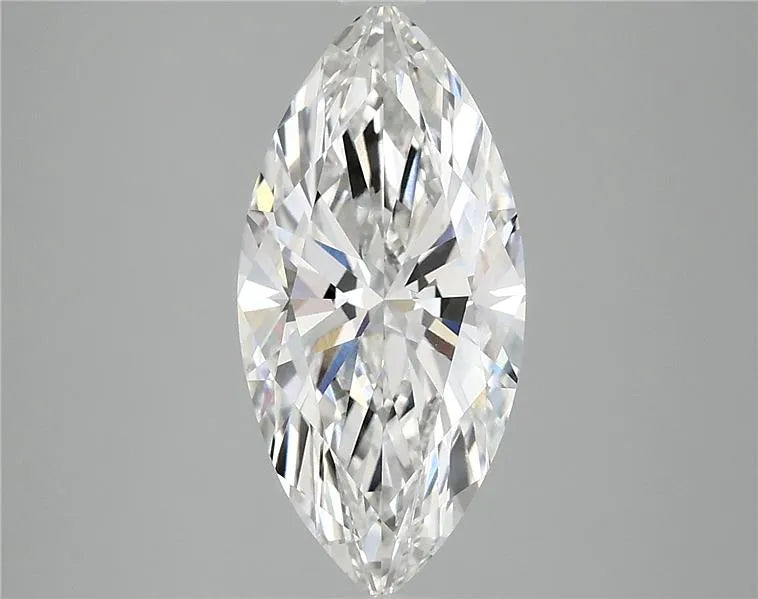 2.93ct Marquise Lab Grown Diamond (Colour F, Clarity VVS2, IGI Certified)
