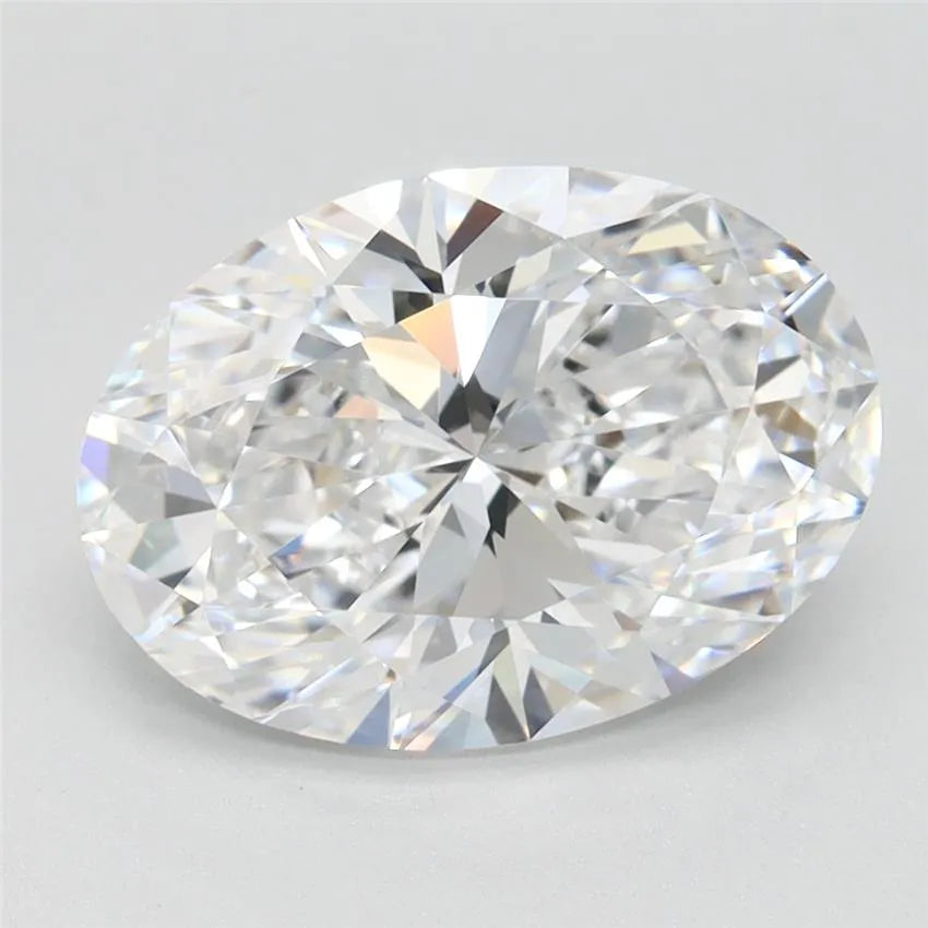 2.93ct Oval Lab Grown Diamond (Colour D, Clarity IF, IGI Certified)