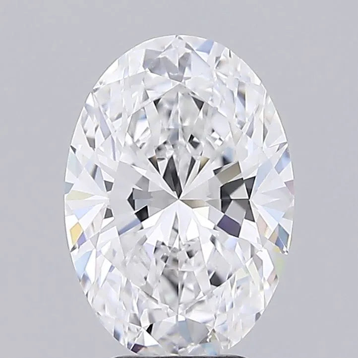 2.93ct Oval Lab Grown Diamond (Colour E, Clarity VVS1, IGI Certified)