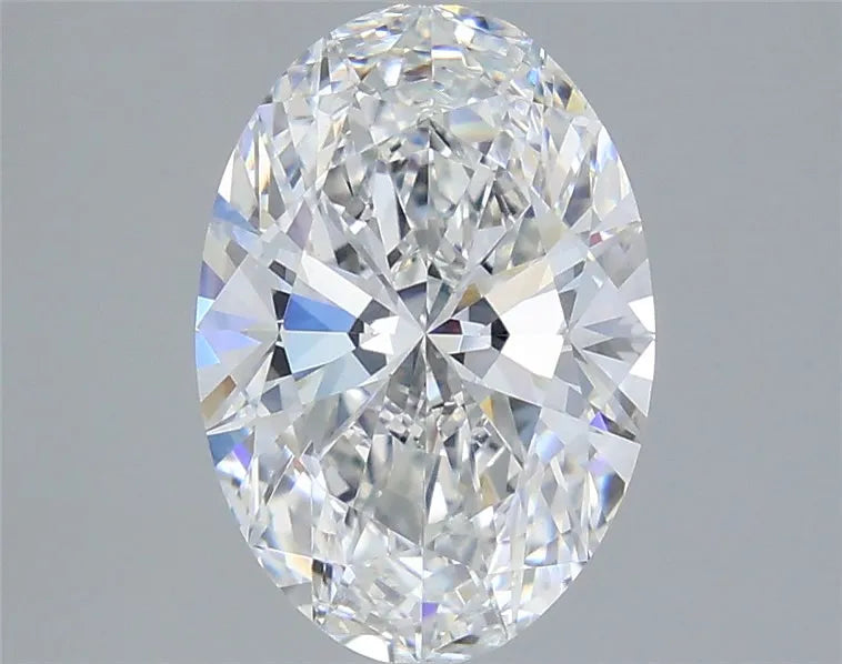 2.93ct Oval Lab Grown Diamond (Colour E, Clarity VVS2, IGI Certified)