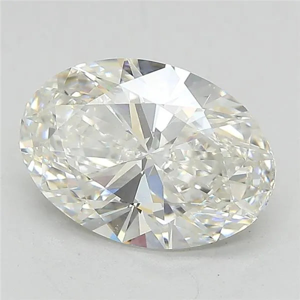 2.93ct Oval Lab Grown Diamond (Colour F, Clarity VVS2, IGI Certified)