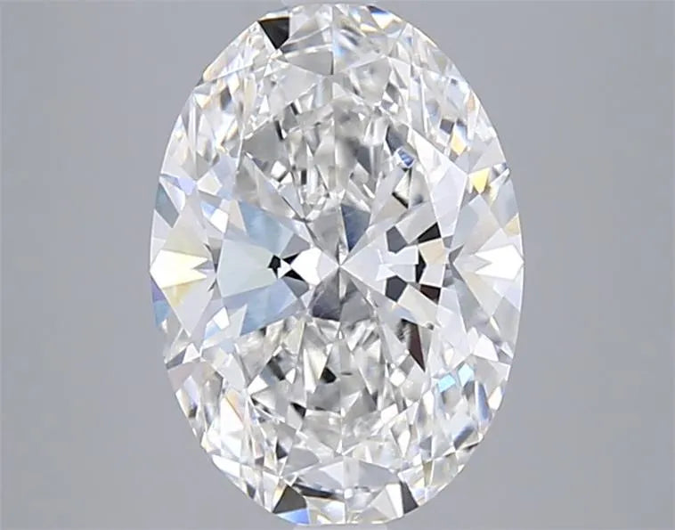 2.93ct Oval Lab Grown Diamond (Colour F, Clarity VVS2, IGI Certified)