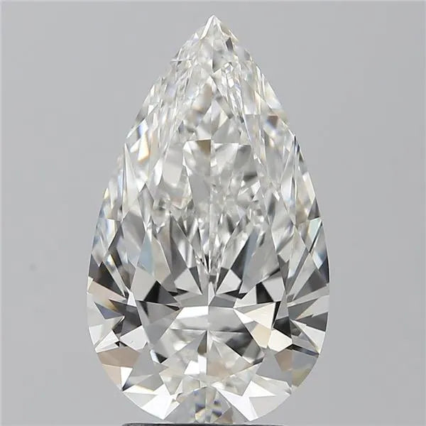 2.93ct Pear Lab Grown Diamond (Colour E, Clarity VVS2, IGI Certified)