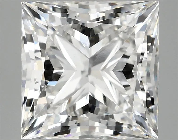 2.93ct Princess Lab Grown Diamond (Colour F, Clarity VVS2, IGI Certified)