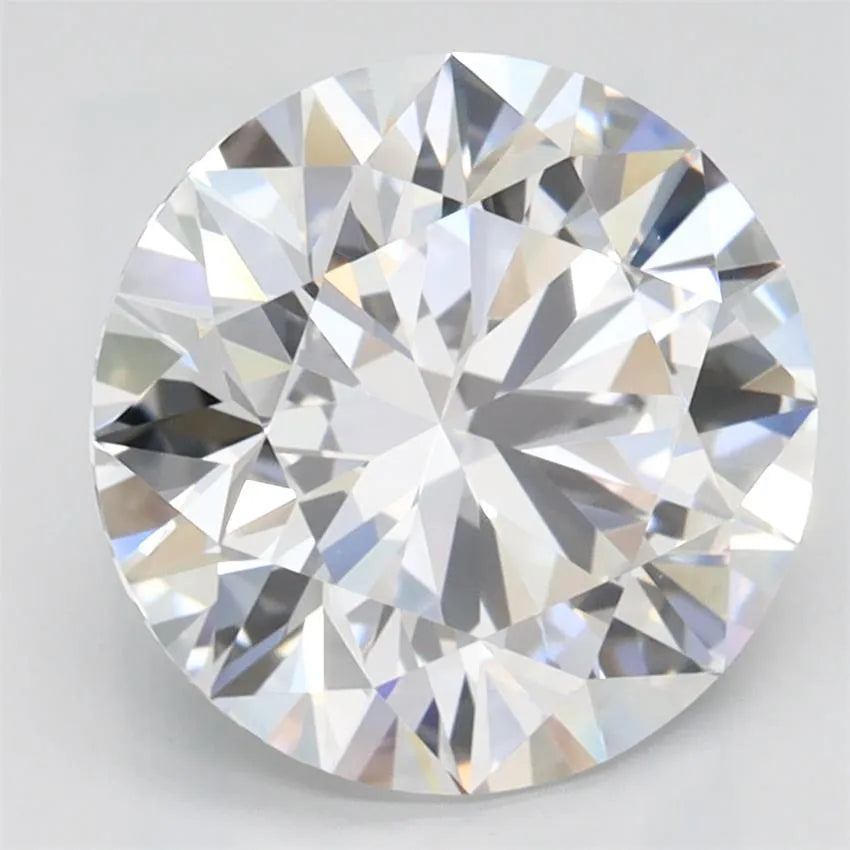 2.93ct Round Lab Grown Diamond (Colour D, Clarity VVS1, Cut ID, IGI Certified)