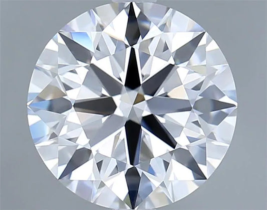 2.93ct Round Lab Grown Diamond (Colour D, Clarity VVS2, Cut ID, IGI Certified)