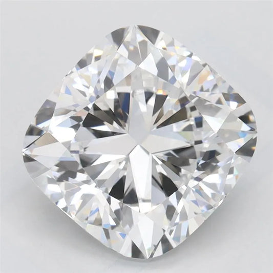 2.94ct Cushion modified Lab Grown Diamond (Colour D, Clarity IF, IGI Certified)