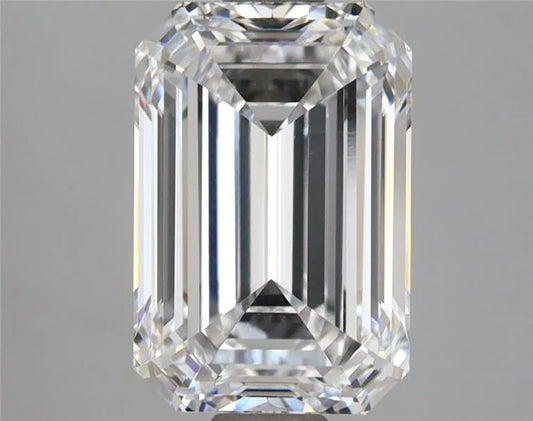 2.94ct Emerald Lab Grown Diamond (Colour D, Clarity IF, IGI Certified)