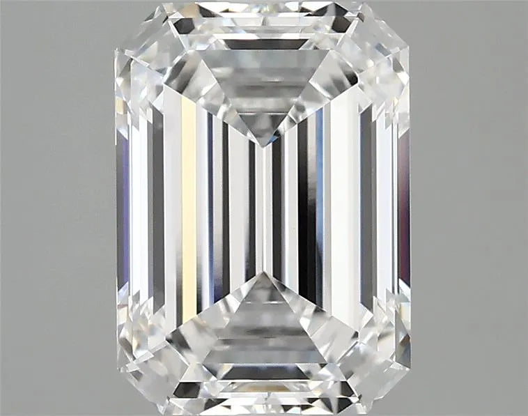 2.94ct Emerald Lab Grown Diamond (Colour D, Clarity VVS2, IGI Certified)
