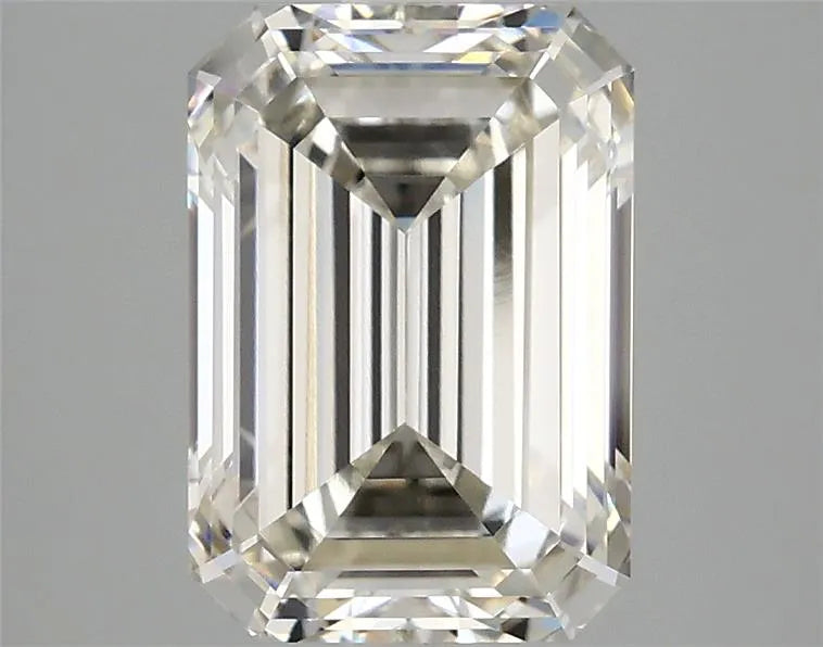 2.94ct Emerald Lab Grown Diamond (Colour H, Clarity VVS2, IGI Certified)