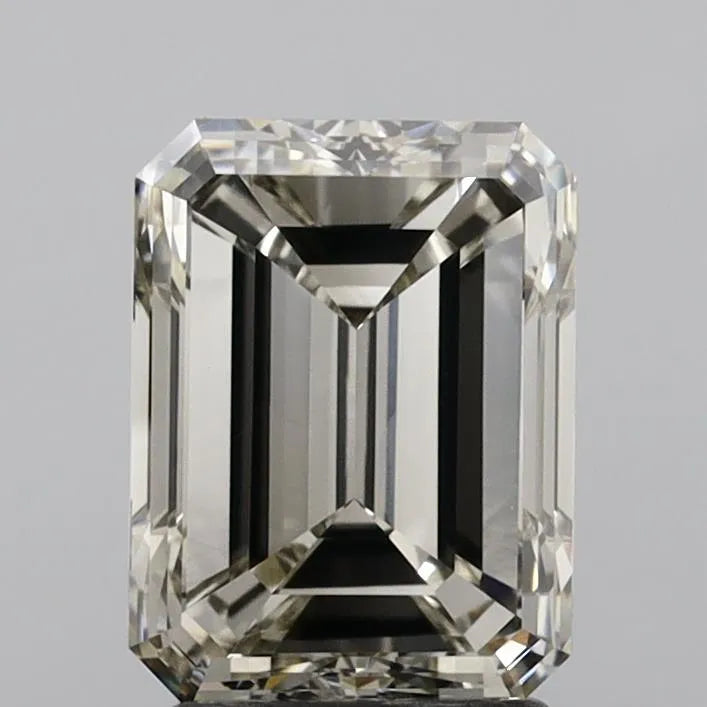 2.94ct Emerald Lab Grown Diamond (Colour I, Clarity VVS2, IGI Certified)