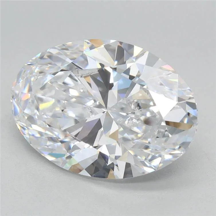 2.94ct Oval Lab Grown Diamond (Colour D, Clarity VVS2, IGI Certified)