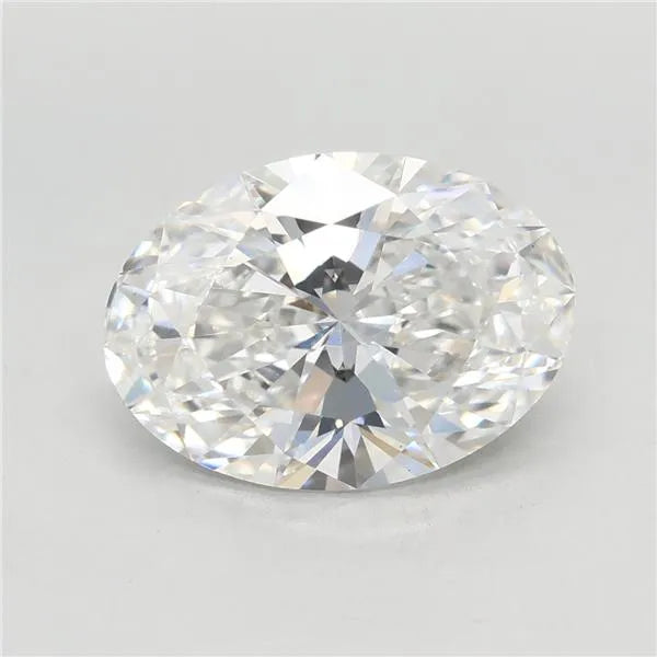 2.94ct Oval Lab Grown Diamond (Colour E, Clarity VS1, IGI Certified)