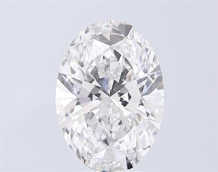 2.94ct Oval Lab Grown Diamond (Colour E, Clarity VS2, IGI Certified)
