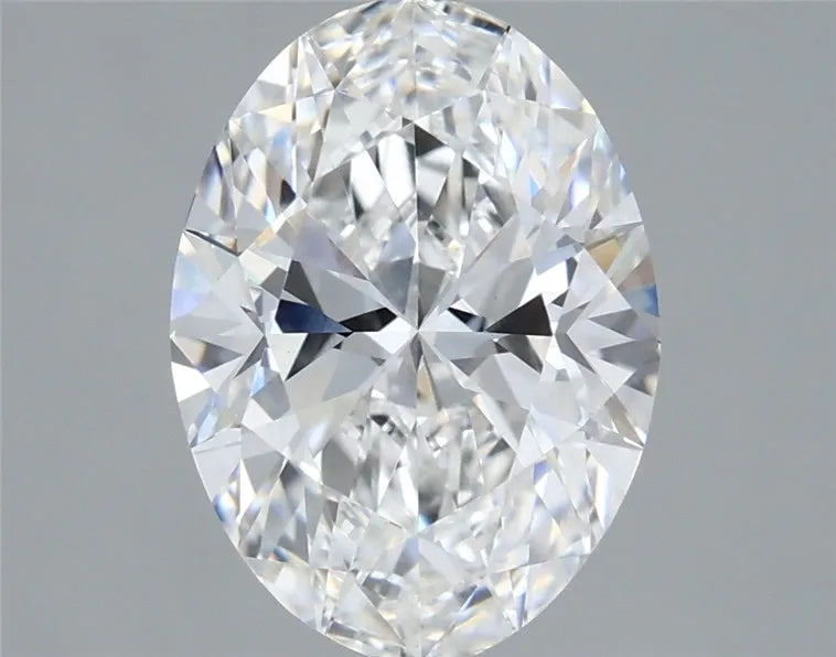 2.94ct Oval Lab Grown Diamond (Colour E, Clarity VVS2, IGI Certified)