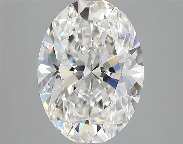 2.94ct Oval Lab Grown Diamond (Colour E, Clarity VVS2, IGI Certified)