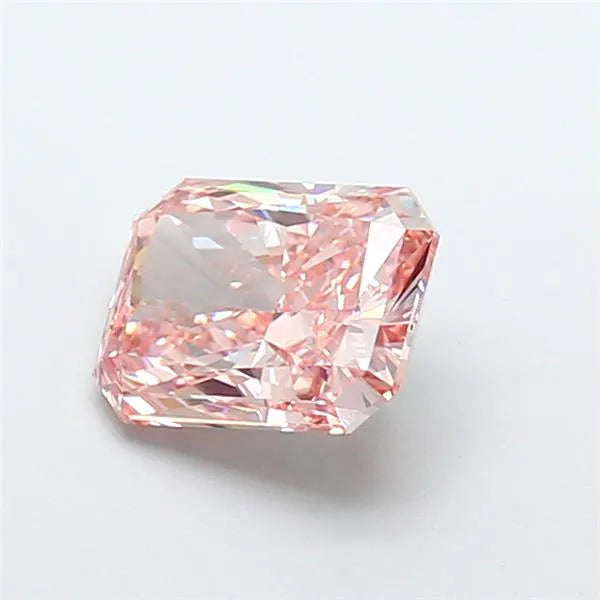 2.94ct Radiant Lab Grown Diamond (Colour Fancy Intense Pink, Clarity VVS2, IGI Certified)