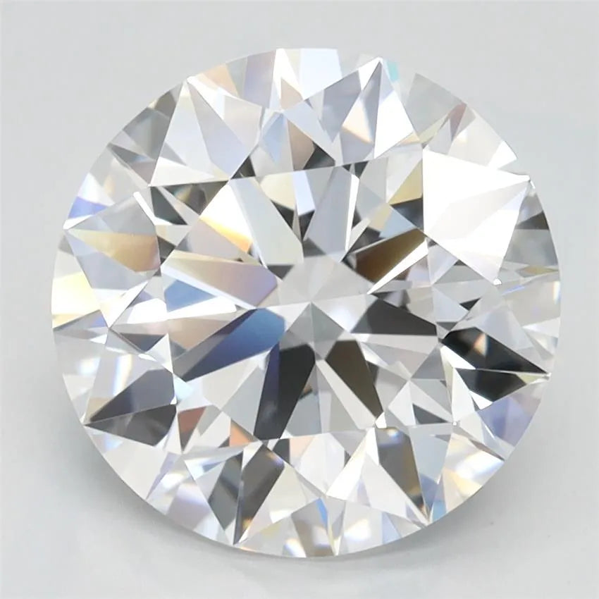 2.94ct Round Lab Grown Diamond (Colour D, Clarity IF, Cut ID, IGI Certified)