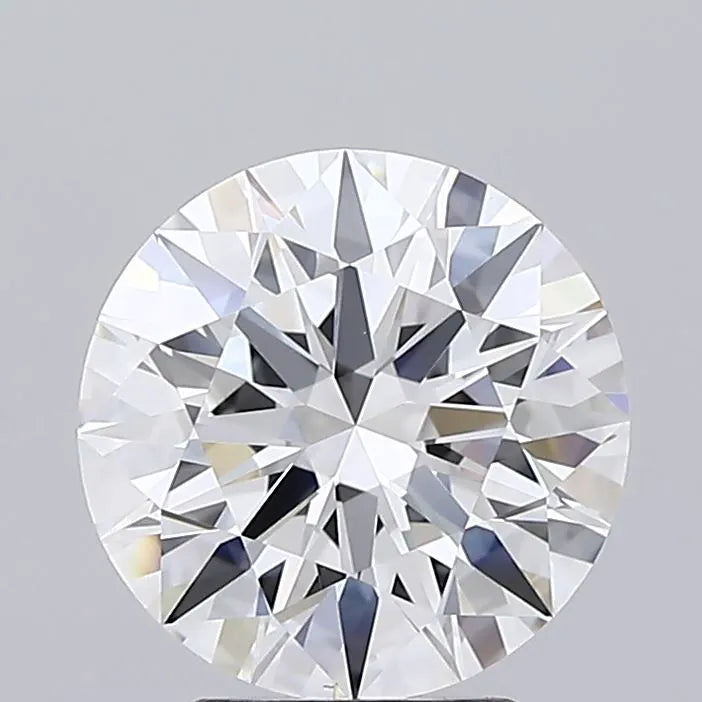 2.94ct Round Lab Grown Diamond (Colour E, Clarity IF, Cut ID, IGI Certified)