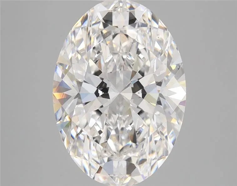 2.95ct Oval Lab Grown Diamond (Colour E, Clarity VS2, IGI Certified)