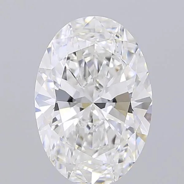 2.95ct Oval Lab Grown Diamond (Colour E, Clarity VVS1, IGI Certified)