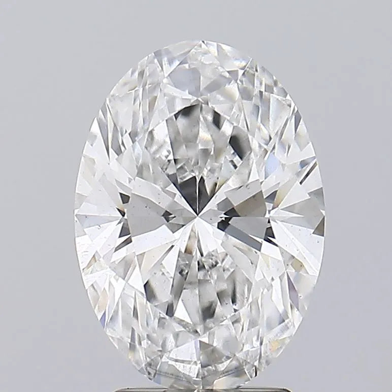 2.95ct Oval Lab Grown Diamond (Colour G, Clarity VS2, IGI Certified)