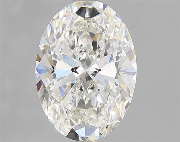 2.95ct Oval Lab Grown Diamond (Colour G, Clarity VVS2, IGI Certified)