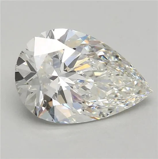 2.95ct Pear Lab Grown Diamond (Colour G, Clarity VVS1, GIA Certified)